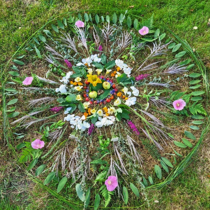 Hexen Geburtstagsmandala